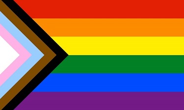 The progress pride flag